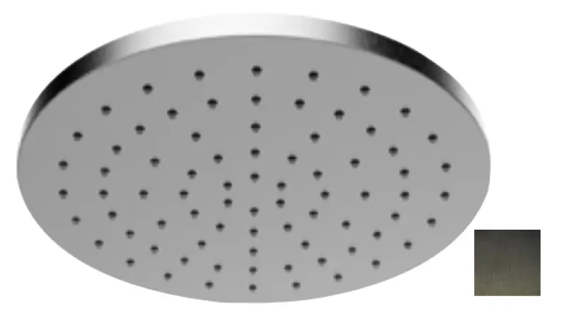 SB Round 316 Κεφαλή ντους βροχής 30cm PVD gun metal 1208955346