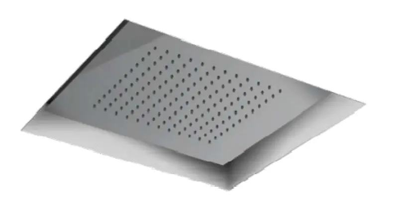 SB Rainbow Ενσωματωμένη ντουζιέρα βροχής σε οροφή με φωτισμό και 1 τύπο ακτίνας, εξ ολοκλήρου από ανοξείδωτο ατσάλι 1208955375