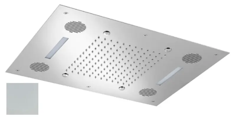 SB Sound &amp; Colour Ενσωματωμένη ντουζιέρα με ήχο, ματ λευκό 1208955389