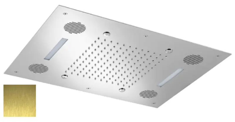 SB Sound & Colour Εντοιχισμένο σύστημα ντους με ήχο PVD χρυσό 1208955392