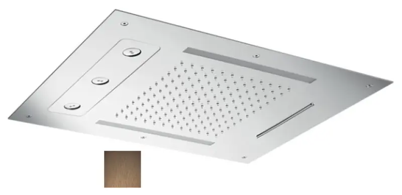 SB Spin Temptation Χρωμοθεραπεία Εντοιχιζόμενη Ντουζιέρα Βροχής σε PVD χαλκό 1208955418