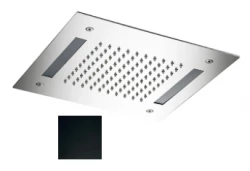 SB Easy Εντοιχιζόμενη Βροχή 30x30εκ Ματ Μαύρο με φωτισμό 1208955439