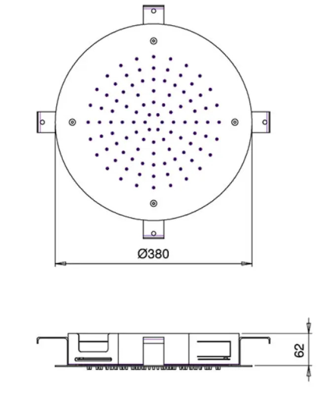 Η μετάφραση van technische of specifieke productnamen zoals "SB Round Chromotherapy Regendouche inbouw PVD Koper 1208955471" is meestal niet nodig omdat het om een merk- of productnaam gaat. 