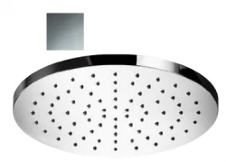 SB Round κεφαλή ντους βροχής πλαστικό 25 cm Χρώμιο 1208955605