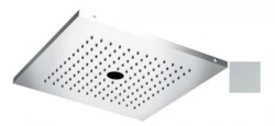 SB Rainshower με twist spray 38cm τετράγωνο Ματ Λευκό 1208955629