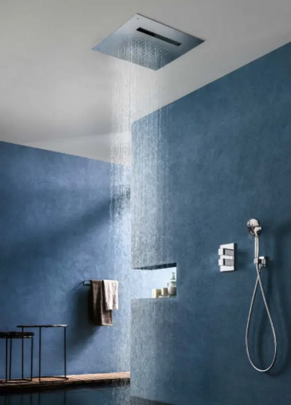 SB Wire Temptation XL Ενδοδαπέδιο ντους βροχής 2 ροών Μαύρο Ματ 1208955672