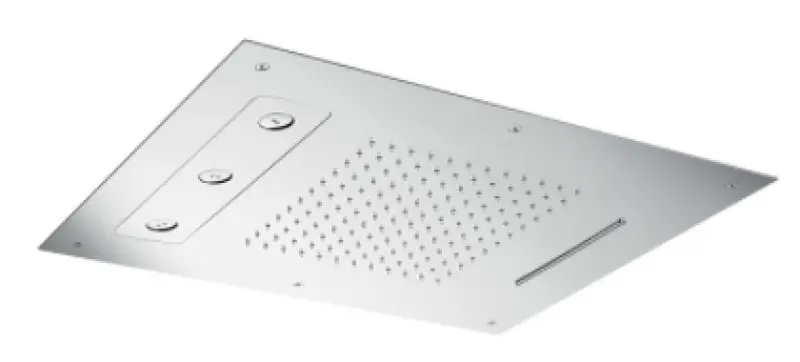 SB Spin Temptation Ενσωματωμένη ντουζιέρα βροχής 3 ακτίνων, εξ ολοκλήρου από ανοξείδωτο ατσάλι 1208955681