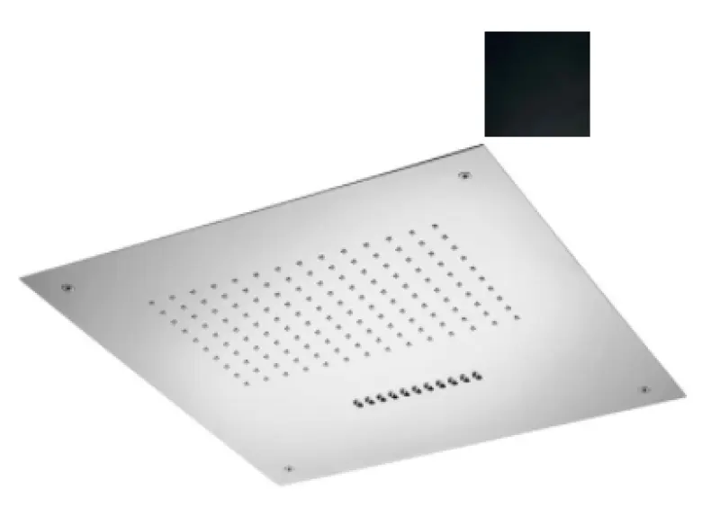 SB Wave Temptation Εντοιχισμένη ντους βροχής 2 ροών Μαύρο Ματ 1208955683