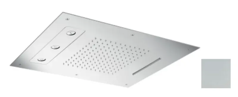 SB Spin Temptation Εντοιχισμένη Ντους Βροχής 3 Ακροφυσίων Ματ Λευκό 1208955689