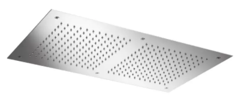 SB Temptation Ενσωματωμένη ντουζιέρα βροχής  ορθογώνια 700x380mm πλήρως από ανοξείδωτο ατσάλι 1208955699