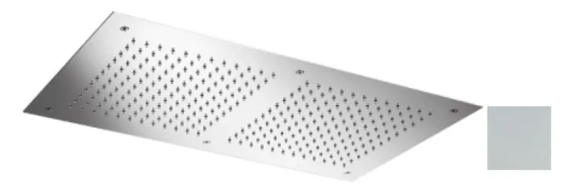 SB Temptation Εντοιχισμένο ορθογώνιο ντους βροχής 700x380mm Ματ Λευκό 1208955702