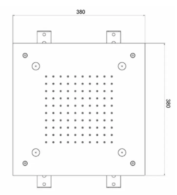 SB Mist Temptation Εντοιχισμένο τετράγωνο ντους βροχής 2 λειτουργιών 38x38cm πλήρως από ανοξείδωτο ατσάλι 1208955718