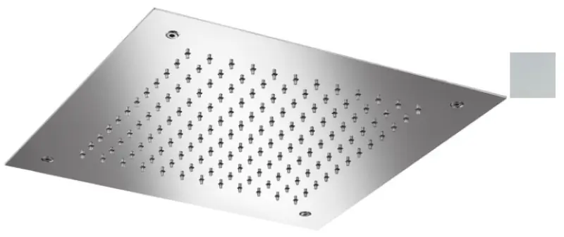 SB Temptation Εντοιχιζόμενο τετράγωνο ντους βροχής 38x38cm Ματ Λευκό 1208955762