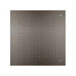SB Temptation Εντοιχισμένο τετράγωνο ντους βροχής 38x38cm PVD Gun Metal 1208955764