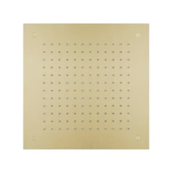 SB Temptation Εντοιχισμένη τετράγωνη κεφαλή ντους 38x38cm PVD Χρυσό 1208955765