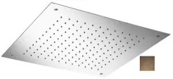 SB Temptation Εντοιχισμένο τετράγωνο ντους βροχής 50x50cm PVD Χαλκός 1208955778
