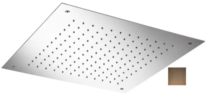 SB Temptation Εντοιχισμένο τετράγωνο ντους βροχής 50x50cm PVD Χαλκός 1208955778