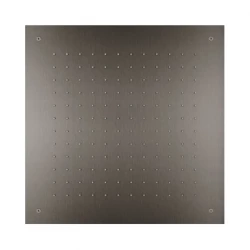 SB Temptation Εντοιχιζόμενο τετράγωνο ντους βροχής 50x50cm PVD Gun Metal 1208955779