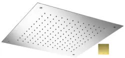 SB Temptation εντοιχισμένο τετράγωνο ντους βροχής 50x50cm PVD Χρυσό 1208955780