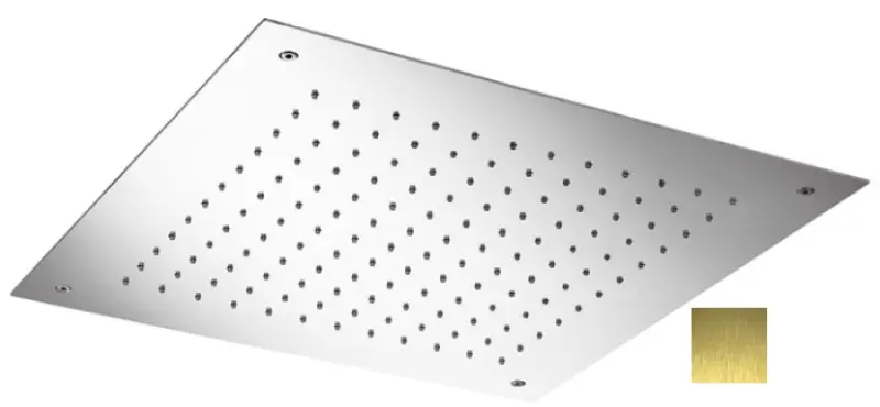 SB Temptation εντοιχισμένο τετράγωνο ντους βροχής 50x50cm PVD Χρυσό 1208955780