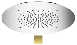 SB Round Temptation Ενσωματωμένο Ντους Βροχής PVD Χρυσό 1208955786