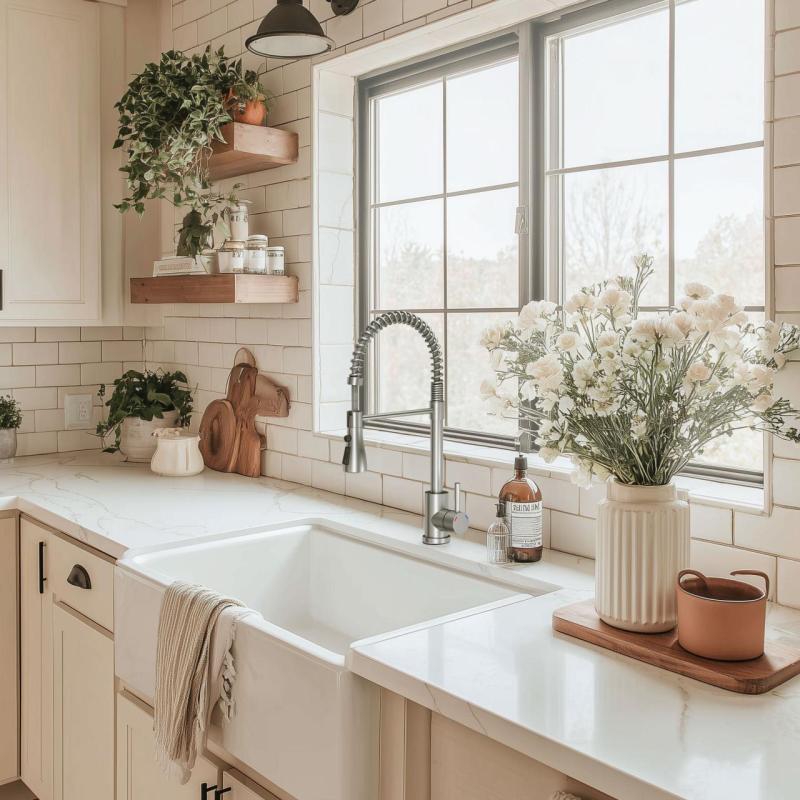 Κουζινόμπατα Quadri Derby με ευέλικτο στόμιο και ντους με 2 τύπους ροής χρώμιο 1208955915