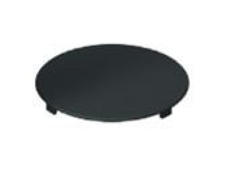 Φράνκε κάλυμμα αποχέτευσης, καπάκι καλαθιού ματ μαύρο 112.0657.146