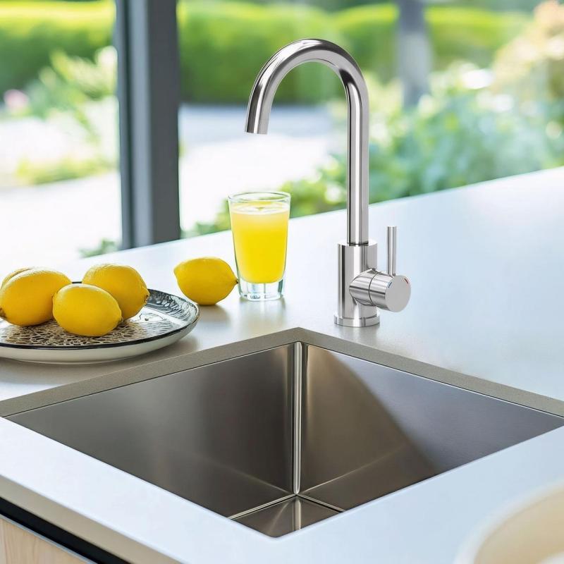 Quadri Coventry μπαταρία κουζίνας χρωμέ με περιστρεφόμενο στόμιο 1208956031