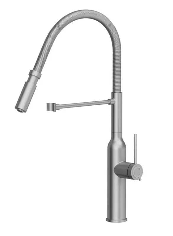 Quadri Stamford υψηλής ποιότητας μπαταρία κουζίνας με εύκαμπτο στόμιο από ανοξείδωτο χάλυβα 1208956080