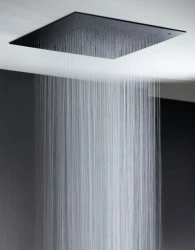 SB Square 316 Εντοιχιζόμενη Ντους Βροχής Velvet Temptation Dual flow μαύρο ματ 1208956764