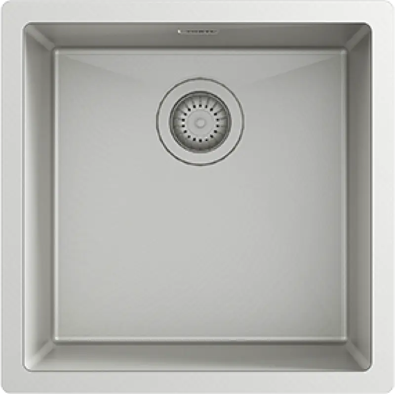 Αυσμαν Τουρτ ανοξείδωτος νεροχύτης PVD NANO 40x40 εντοιχισμένος, επίπεδης κατασκευής και επιφανειακής κατασκευής 1208956947