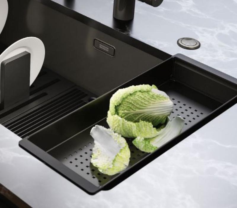 Franke Mythos Masterpiece χάλκινο ενθετόμενο καλάθι απορριμμάτων PVD 112.0655.341