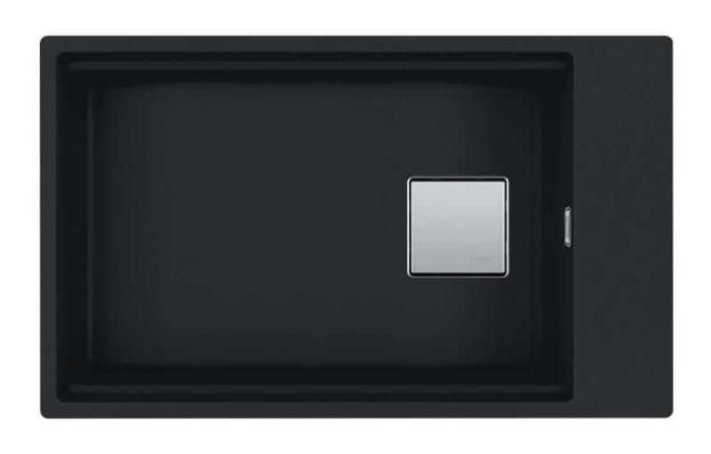 Φράνκε Κούμπους KNG 110.62 μαύρος ματ νεροχύτης 72x42 γρανίτης υποκατασκευή με τράπεζα βρύσης 125.0627.321