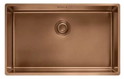 Franke Mythos Masterpiece BXM 210.68 Μεγάλο PVD Χαλκός 685x410mm Επίπεδη Κατασκευή και Υποδομή Νεροχύτης 127.0674.535
