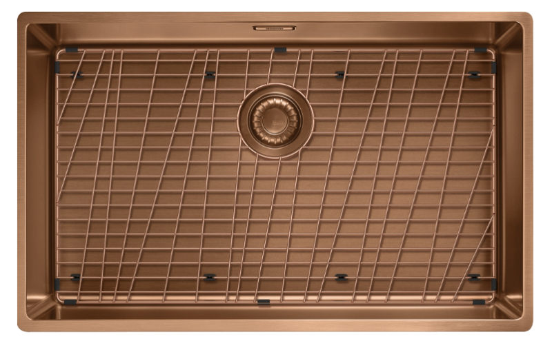 Franke Mythos Masterpiece BXM 210.68 Μεγάλο PVD Χαλκός 685x410mm Επίπεδη Κατασκευή και Υποδομή Νεροχύτης 127.0674.535