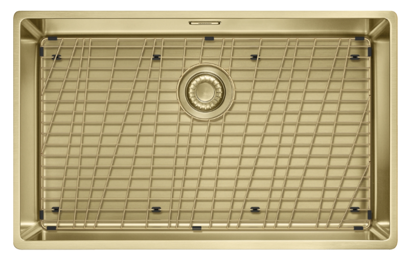 Franke Mythos Masterpiece BXM 210.68 Μεγάλο PVD Χρυσό 685x410mm Επίπεδη Κατασκευή και Υποδομή Νεροχύτης 127.0674.533