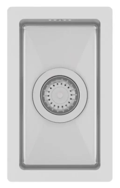 Ausmann Ή μικρός ανοξείδωτος νεροχύτης 16x30cm εντοιχισμένος, υποκατασκευή και επιφανειακή κατασκευή 1208957115