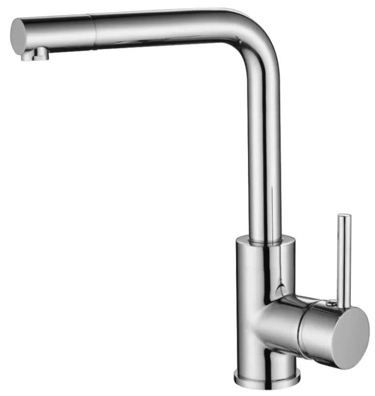 Ausmann Lavea χρωμέ βρύση κουζίνας με περιστρεφόμενη έξοδο και περιστρεφόμενο αεριστήρα 1208957159