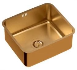 Aquadesign Oxford χάλκινος PVD ανοξείδωτος νεροχύτης 40x35εκ εντοιχισμένος 1208957202