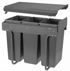 Σύστημα απορριμμάτων εντοιχισμού Garbi Sorter S-30-3 με 3 κάδους απορριμμάτων 10 λίτρων 1208957362