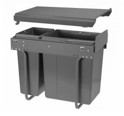 Σύστημα απορριμμάτων εντοιχισμένο Garbi Sorter S-30-2 με 2 κάδους απορριμμάτων 1 x 10 και 1 x 20 λίτρα 1208957363