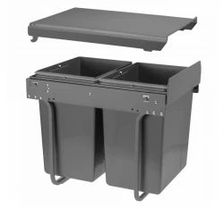 Σύστημα απορριμμάτων εντοιχισμού Garbi Sorter S-40-2 με 2 κάδους απορριμμάτων 2 x 20 1208957364