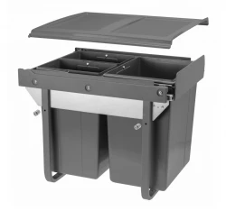 Σύστημα απορριμμάτων εντοιχισμού Garbi Sorter S-45-3 με 3 κάδους απορριμμάτων 1 x 20 και 2 x 10 λίτρων 1208957366