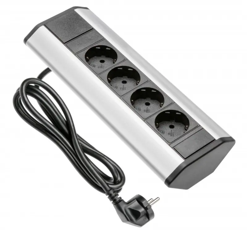 Indux Corner γωνιακή κουζίνα πρίζα με 4 γειωμένες πρίζες 1208957432