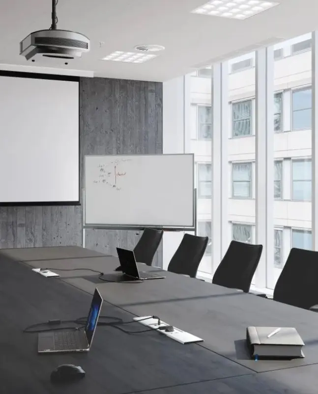 Indux Slide max ενσωματωμένη κουζίνα πρίζας με γείωση σε επιφάνεια εργασίας με USB-A, HDMI, RJ45 και USB-C χρώμα ματ μαύρο 1208957441