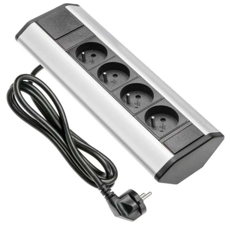 Indux Corner γωνιακή κουζίνα πρίζα με 4 πρίζες γείωσης 1208957443