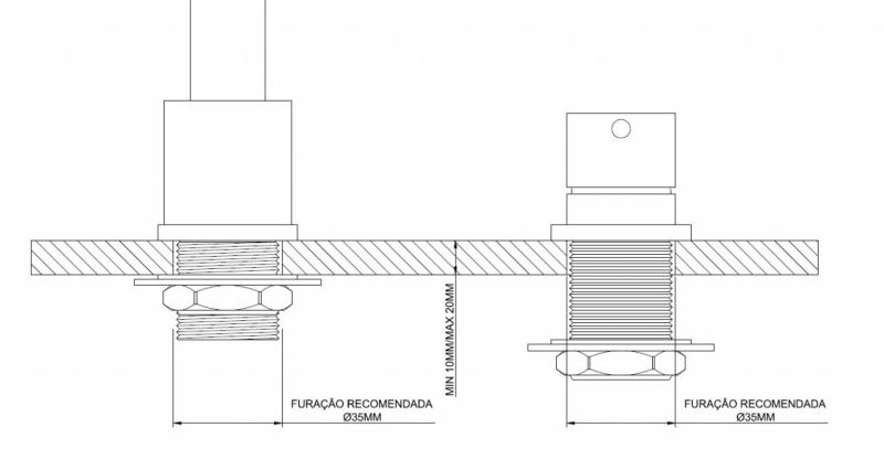 WaterEvolution Flow 2-οπών μπαταρία κουζίνας gunmetal PVD T151HGME