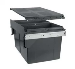 Garbi Carrier C-60-2 ενσωματωμένο σύστημα απορριμμάτων με δικούς του οδηγούς και 2 κάδους απορριμμάτων 2 x 27 λίτρα 1208957468