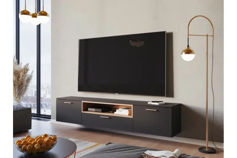 Διακόσμηση Abies χρυσό μπρούτζινο σύγχρονο κρεμαστό φωτιστικό με στρογγυλό μεταλλικό καπέλο λάμπας 7597