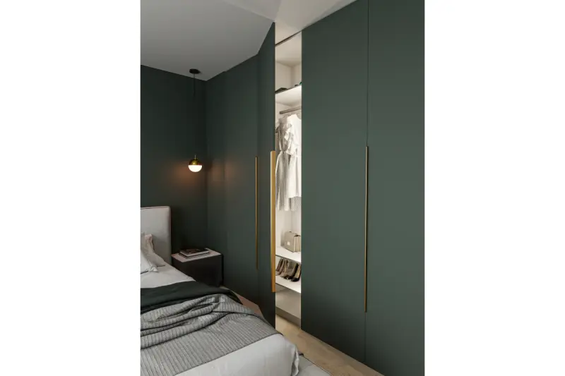 Διακόσμηση Abies μπρούντζινο χρυσό κρεμαστό φωτιστικό με μεταλλικό στρογγυλό ουρανό 3558